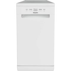Hotpoint HP2FE10CS90WUK Freestanding 45cm Slimline Dishwasher with 10 Place Settings - White