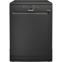 Indesit D2FHK26BUK 60cm Dishwasher Black