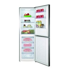 New World NWBM308FFB 60Cm Frost Free Fridge Freezer Black