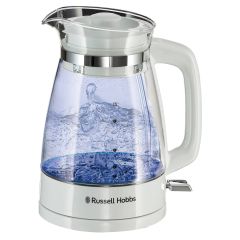 Russel Hobbs 26081 Classics Glass/White Kettle