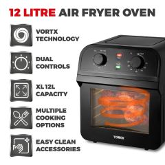 Tower T17065 Vortx 12 Litre Air Fryer Oven